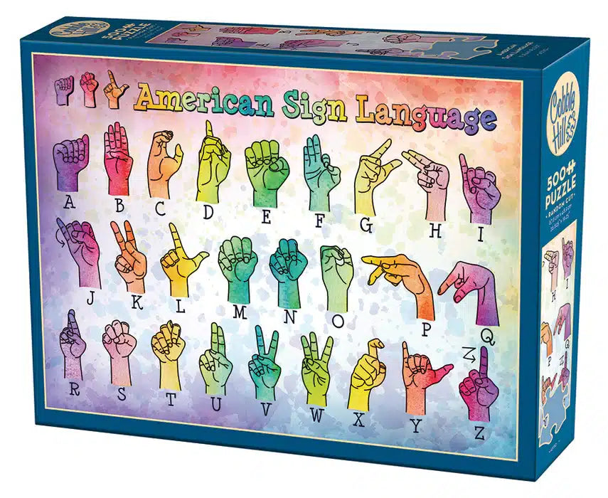 American Sign Language 500PC Puzzle image 0